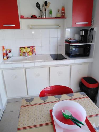 keuken, STUDIO VUE SUR MER in Le Moule