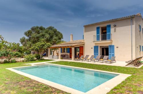 Extravagant Lluchmayor Villa Casa Son Fosquet 3 Bedrooms Well-furnished Interior gîte à louer Club de Golf Son Antem