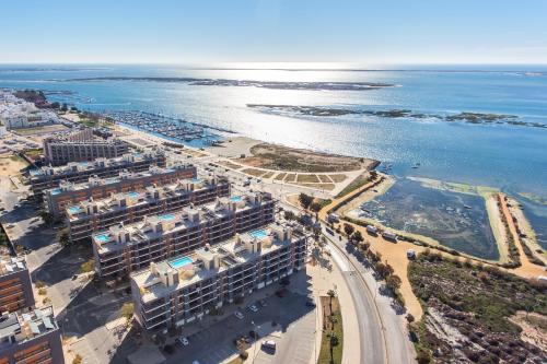 Exterior view, Privilege Apartment Benet with Rooftop Pool, Village Marina - Olhao in Olhao