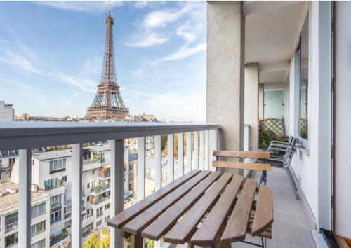 Tour eiffel vue fantastique
