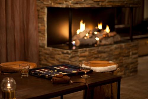 Bar/lounge, Langley Hotel Tango in Saint-Martin-de-Belleville