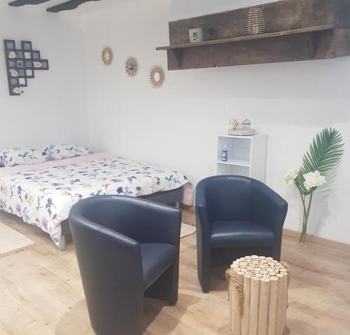 Le Boudoir - Appartement d'hôtes bien-être & vélos chambre d'hôte Saint-Maurice-des-Noues