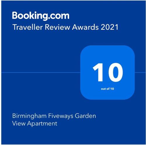Birmingham Fiveways Garden View Apartment