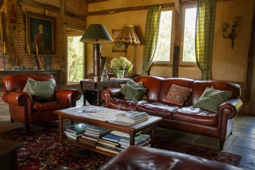 Krogs/atpūtas telpa, Ferme de la Haye in Montroty