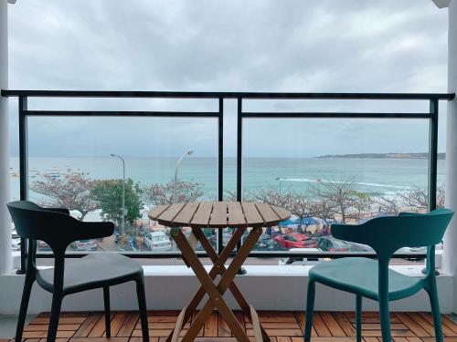 Balcony/terrace, Pii hostel(皮小妞民宿) in South Beach