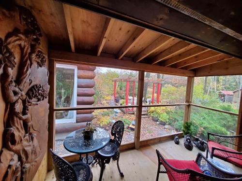 Balkon/terasa, Shambhala Bed and Breakfast in Trent Lakes