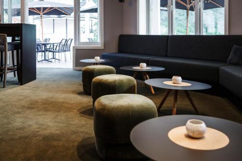 Bar/ Salón, Vøringfoss Hotel in Eidfjord