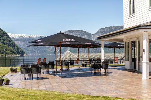 Terraza/balcón, Vøringfoss Hotel in Eidfjord
