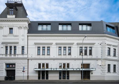 Unterkunft von außen, EFI SPA Hotel Superior & Pivovar in Brünn