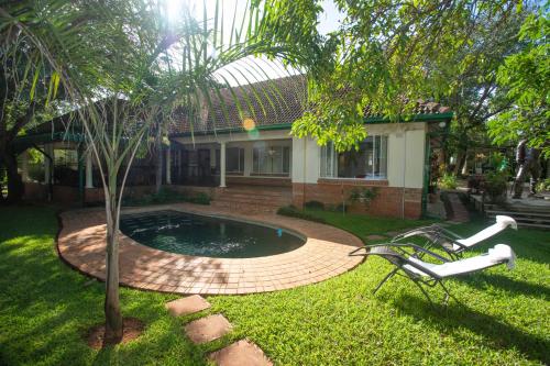 trädgård, Livingstone Lodge in Victoria Falls