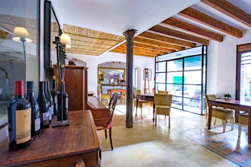 餐廳, Hotel Forn Nou in 阿爾塔