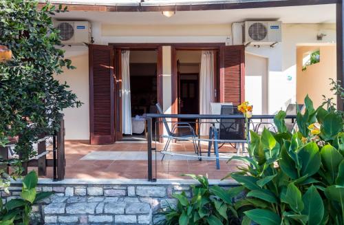 Balkons/terase, Akroyali Hotel in Ag. Andreas (Messinia)