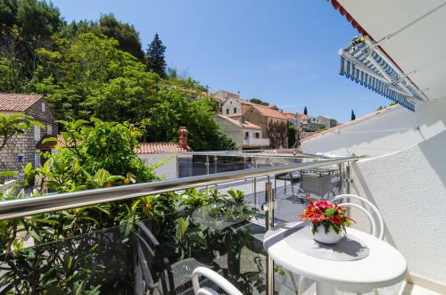 Erkély/terasz, Apartments & Rooms Barisic in Mlini