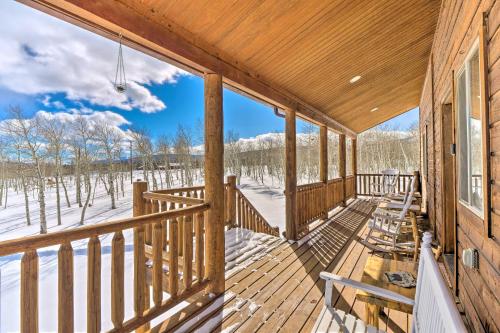 Quiet and Inviting Lodge in Fairplay with Private Deck