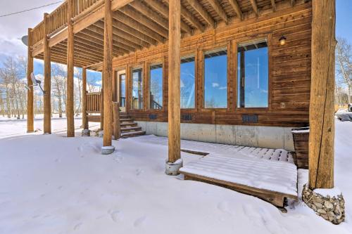 Quiet and Inviting Lodge in Fairplay with Private Deck