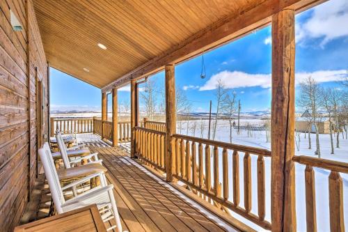 Quiet and Inviting Lodge in Fairplay with Private Deck