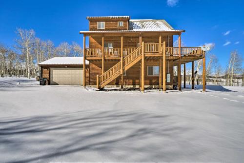 Quiet and Inviting Lodge in Fairplay with Private Deck