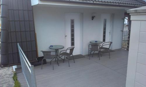 Balcony/terrace, Studia Relax near Zelezna Ruda Mesto Train Station