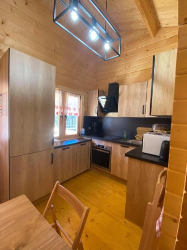 virtuve, Les Chalets Du Marais in Saint-Pierre-Aigle