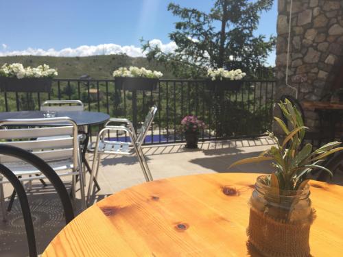Étterem, Apartaments Cal Borda in Coll de Nargó