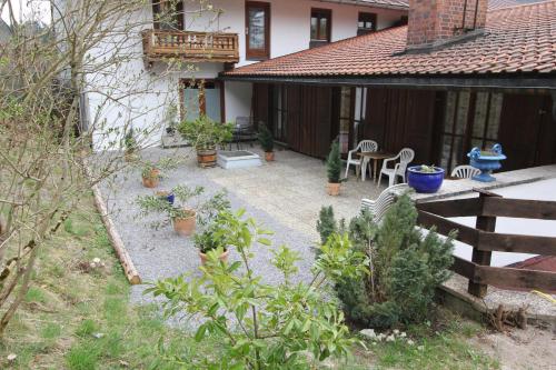 Erkély/terasz, Pension Oberwirt in Fischbachau