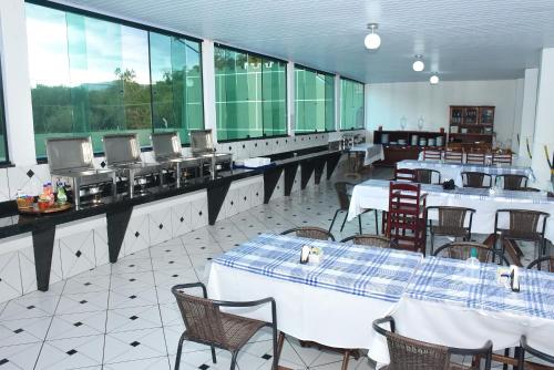 Étterem, Hotel Fazenda Villa Galicia in Nazare Paulista
