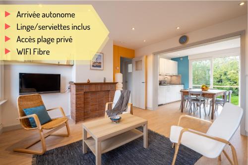 Appartement La Rafale - accès privé plage - jardin - arrivée autonome - Location saisonnière - Gravelines