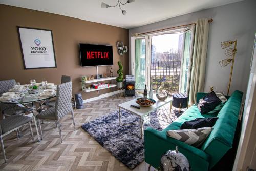 Monea Apartment With Free Parking, Balcony And Smart Tv With Netflix By Yoko Property, , West Midlands