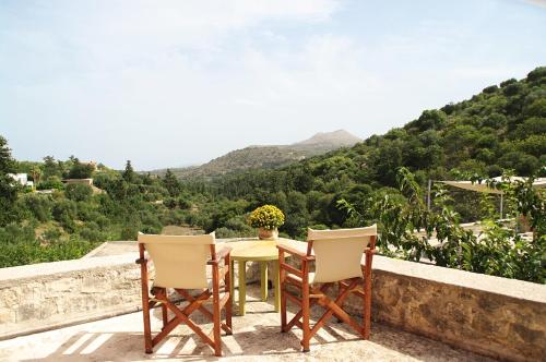 Balcony/terrace, Villa Irini - Authentic Cretan Retreat with Private Pool in Fres