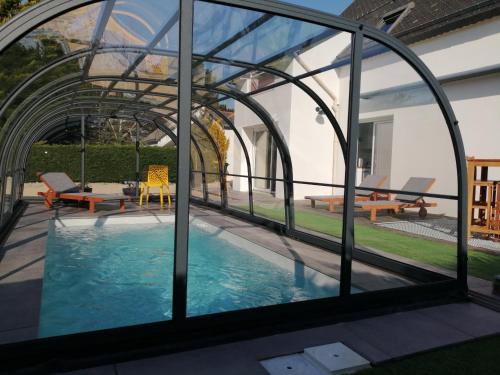 Villa bord de mer avec piscine et jacuzzi