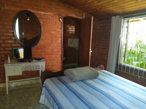 1 double bed