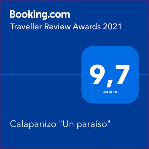 Calapanizo "Un paraíso" in El Pozo del Esparto