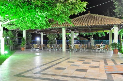 Balcony/terrace, Panorama Hotel in Ammoudia