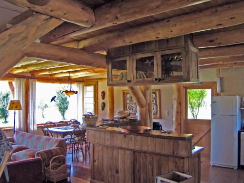 주방, Peuma Hue Resort & Cabanas in 라고 구티에레스