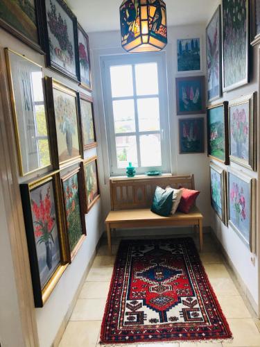 Liebevolles, altes Schulhaus im Vintage Stil in Wartmannsroth