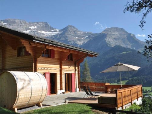 Chalet Edelweiss Breathtaking Glacier View - Les Diablerets