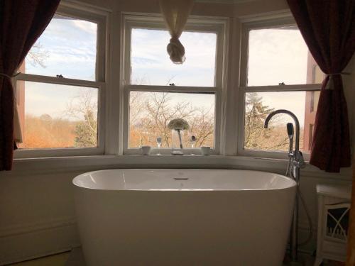 Fürdőszoba, Henderson Castle Inn in West Main Hill