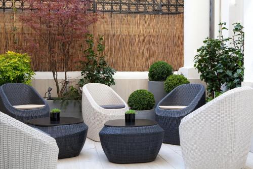 parveke/terassi, Hotel Berne Opera in 8th - Champs Elysees