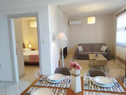 Blue Yard Apartments in Kalamata