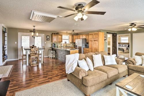 Treetop Hideaway with Lake Views and Fire Pit!