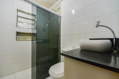 バスルーム, Casa com WiFi perto do Itaquerao e do metro in シダーデ リーデル