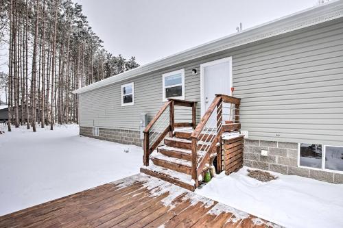 Stylish Chetek Hideaway with Lake and Dock Access!