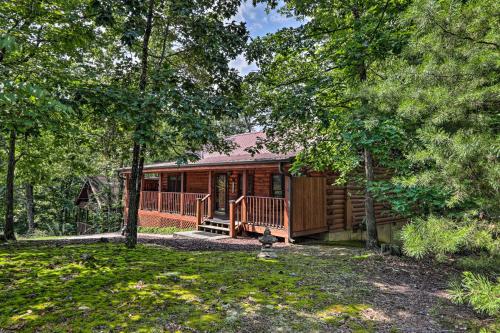 Cabin with Deck and Fireplace Less Than 3 Mi to Dollywood!