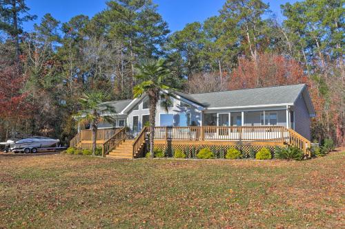 Waterfront Retreat with Dock and Deck on Lake Murray!