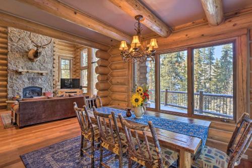 Luxury Log Cabin with Mountain Views and Hot Tub! - image 2