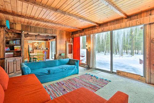 Secluded Lakefront Cabin with Deck Ski and Hike! - image 2