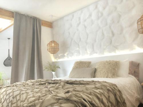 Casita blanca cerca de Timanfaya in Mancha Blanca