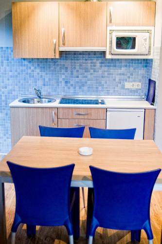 Konyha, Apartamentos Posada La Robla in Castaneda