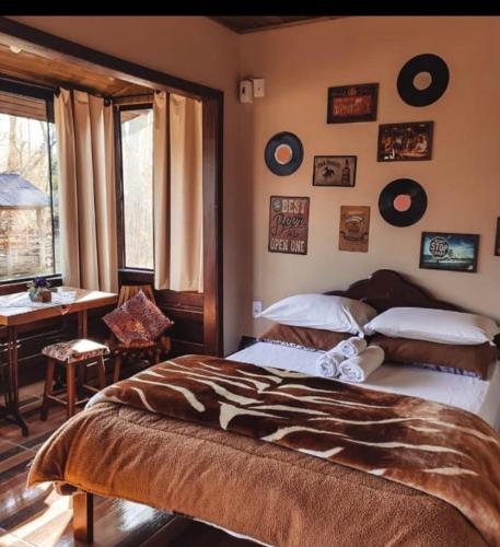 1 double bed