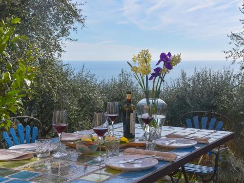 Villa in Rapallo with Terrace, Garden, Veranda, Barbecue - Accommodation - Rapallo